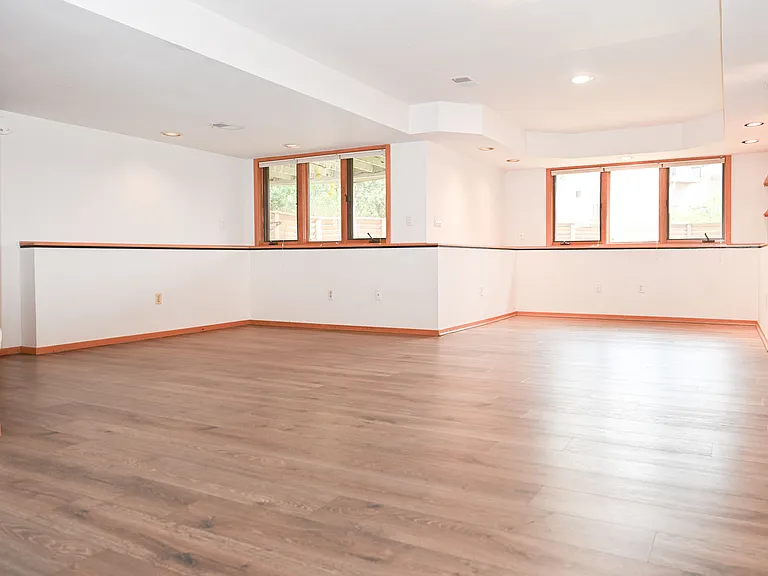 Basement rec room
