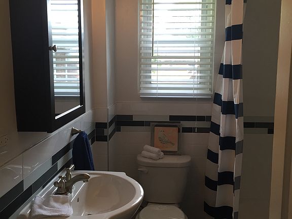 Bathrooms feature new tiling and sleek looks!