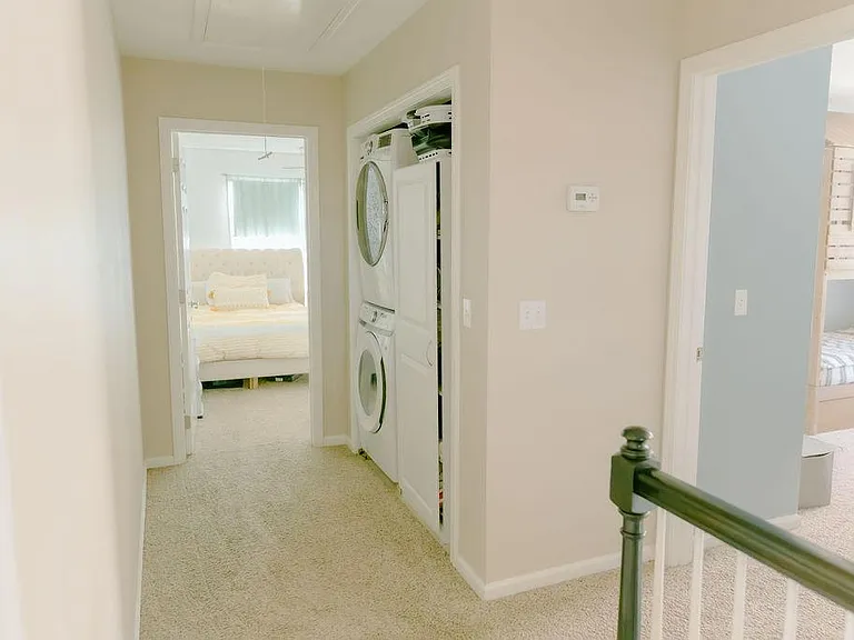upstairs hallway