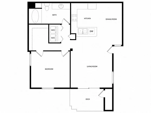 Floor plan The Santa Barbara