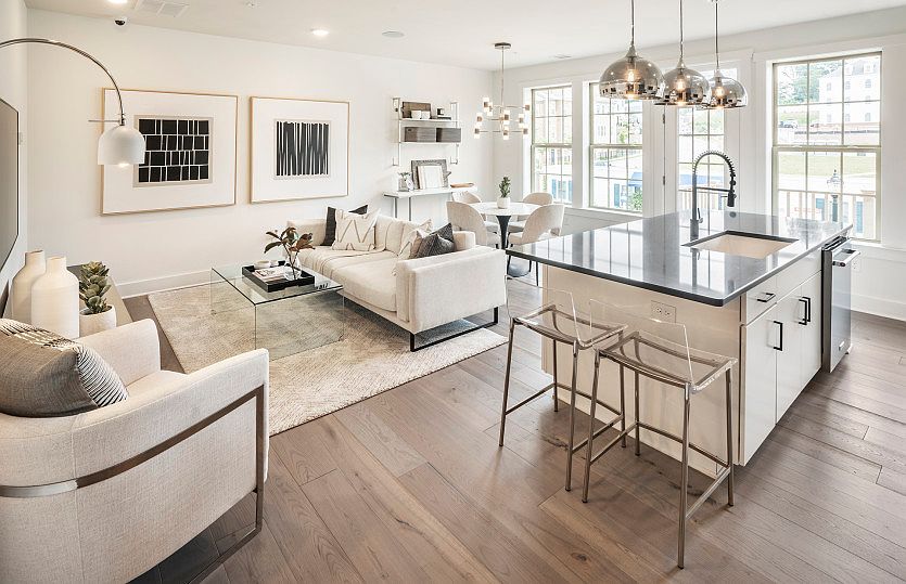 Lots of natural light throughout main living level