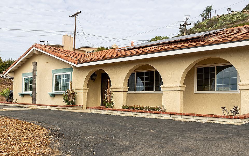 Front of House Side View