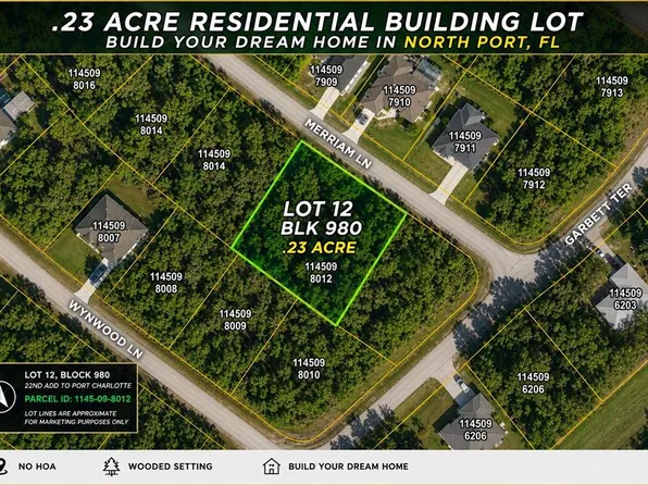 Merriam Ln Lot 12, North Pt, FL 34288