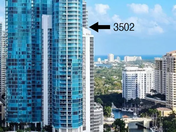 333 LAS OLAS Way #3502, Fort Lauderdale, FL 33301