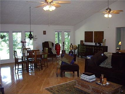 Vaulted Living Room