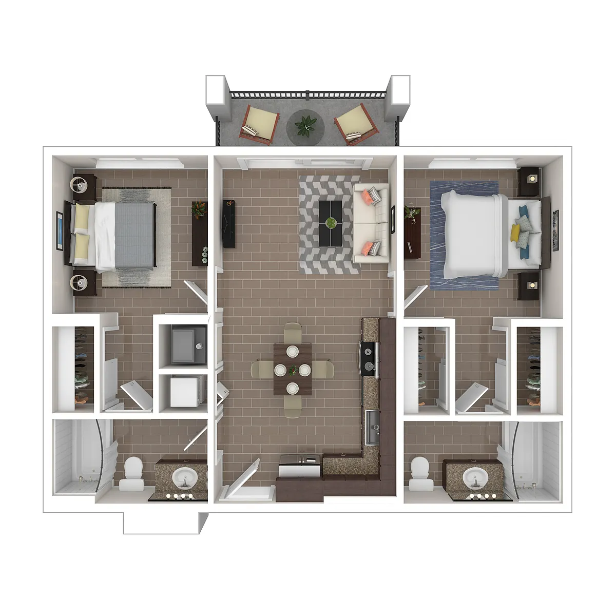 Floor plan B2-140