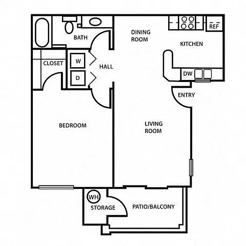 Floor plan The San Tan