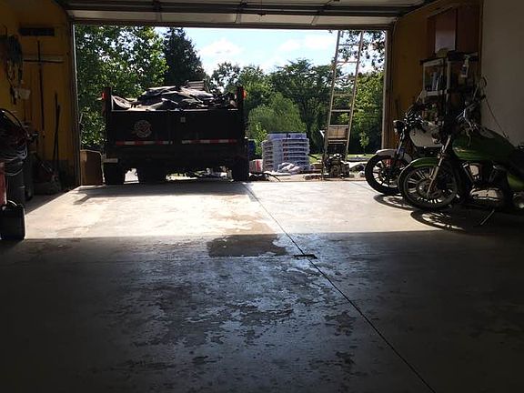 Extra large garage