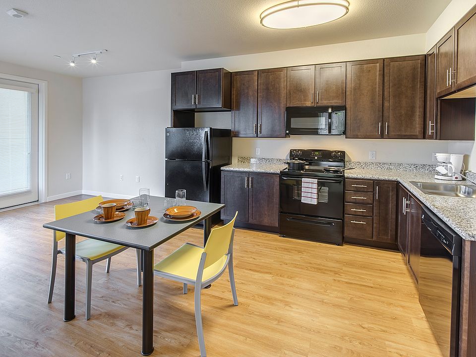 Functional kitchen designed to maximize convenience and organization.