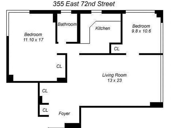 2nd image of 355 E 72nd St #1103