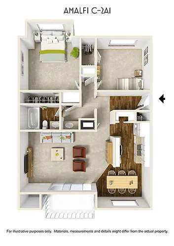 Floor plan Amalfi