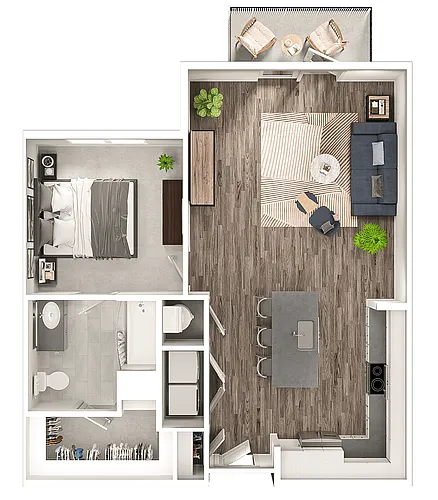 Floor plan A6P