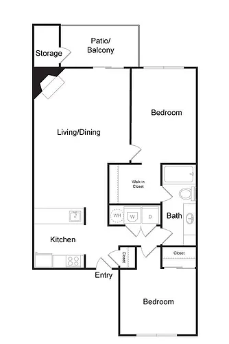 Floor plan B1 - Renovation