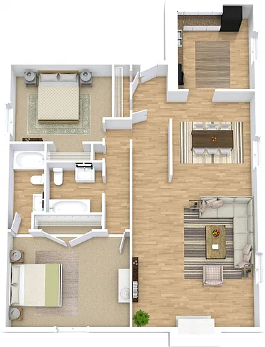 Floor plan B7