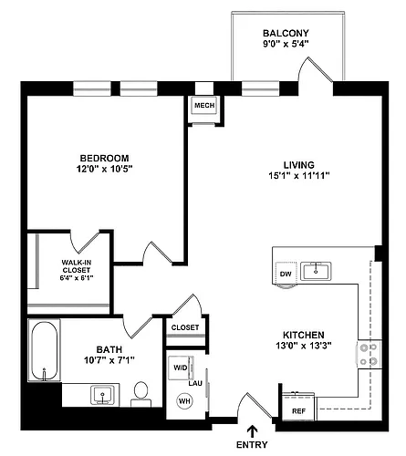 Floor plan A6