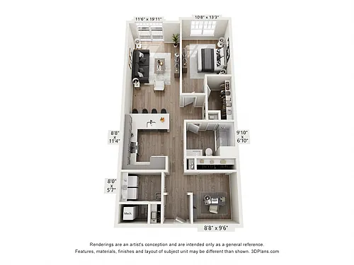 Floor plan Allegretti Style A