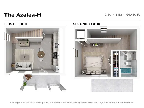 Floor plan The Azalea-H