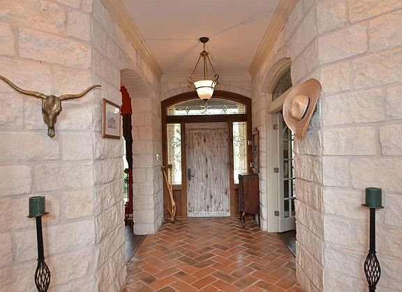 Rock Columns and Mexican Brick Floors
