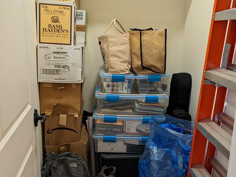 2nd Bedroom Walk In Closet