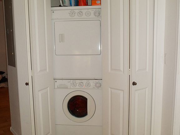 Washer and dryer included
