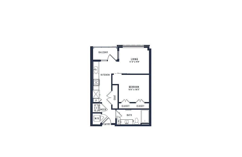 Floor plan OA3
