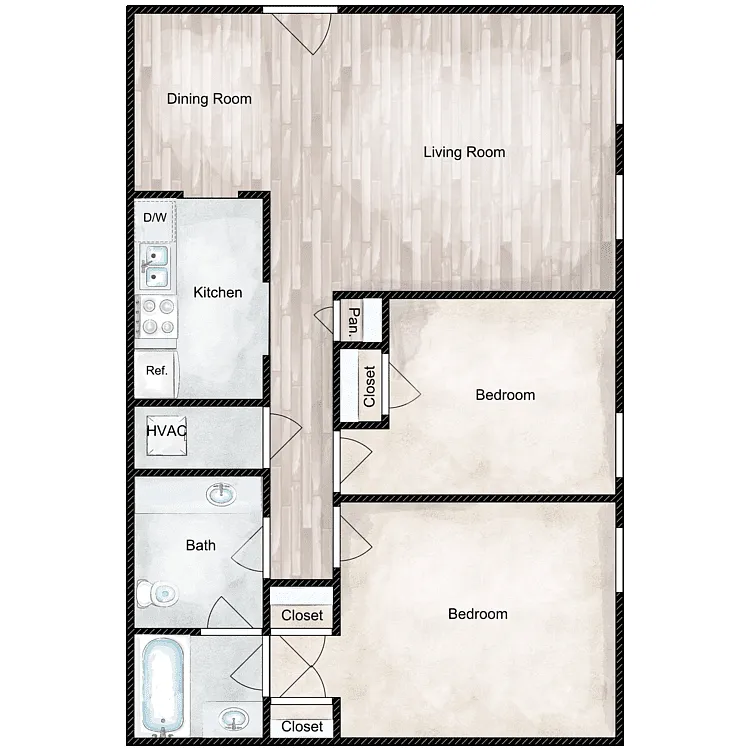 Floor plan Louisville