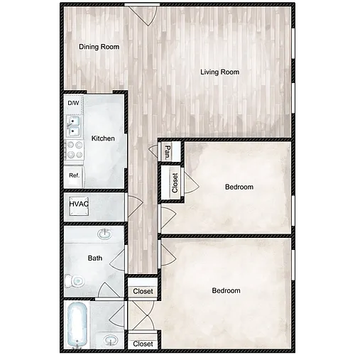 Floor plan Louisville