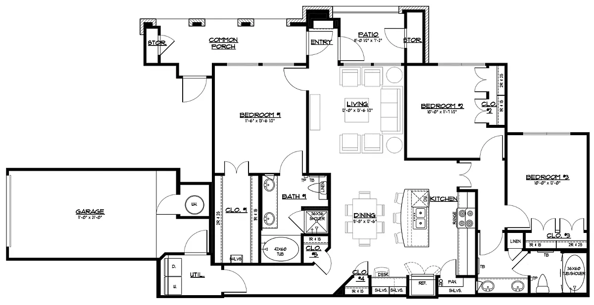 Floor plan C1