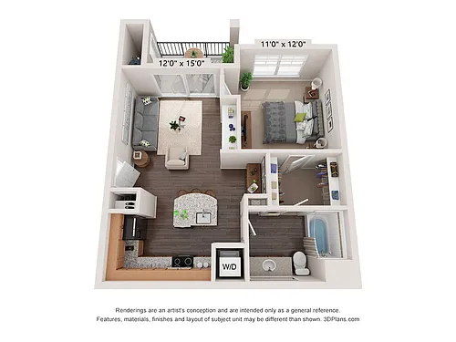 Floor plan A1