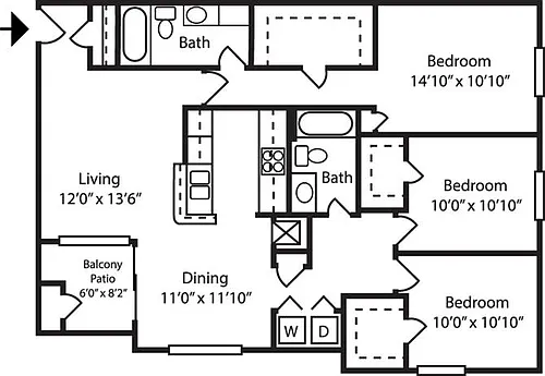 Floor plan C1