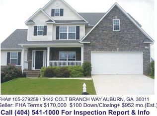 3442 Colt Branch Way, Auburn, GA 30011