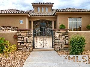Front of home court yard