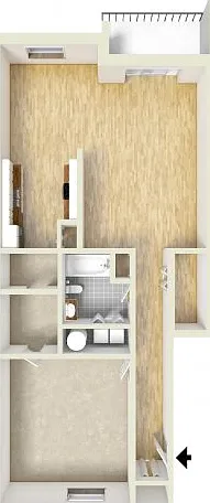 One bedroom apartment One bedroom apartment