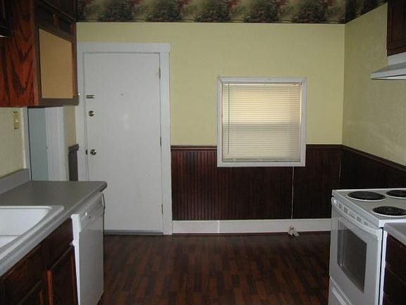 Kitchen, with custom cabinets