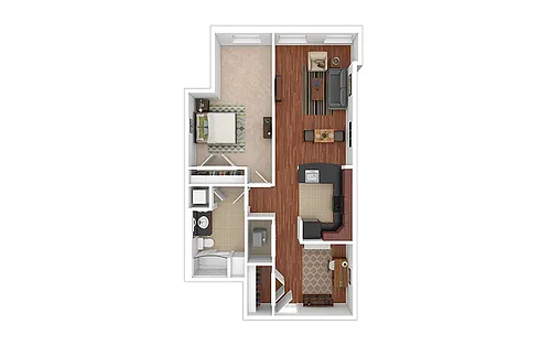 Floor plan A19 - Renovated