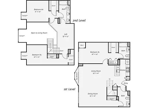 Floor plan C3LP