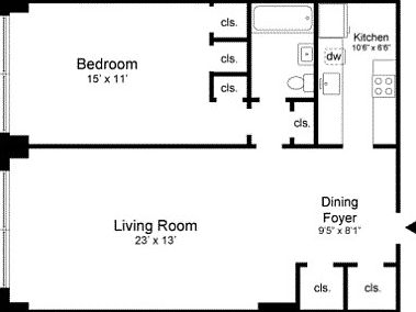 2nd image of 77 W 55th St APT 12F