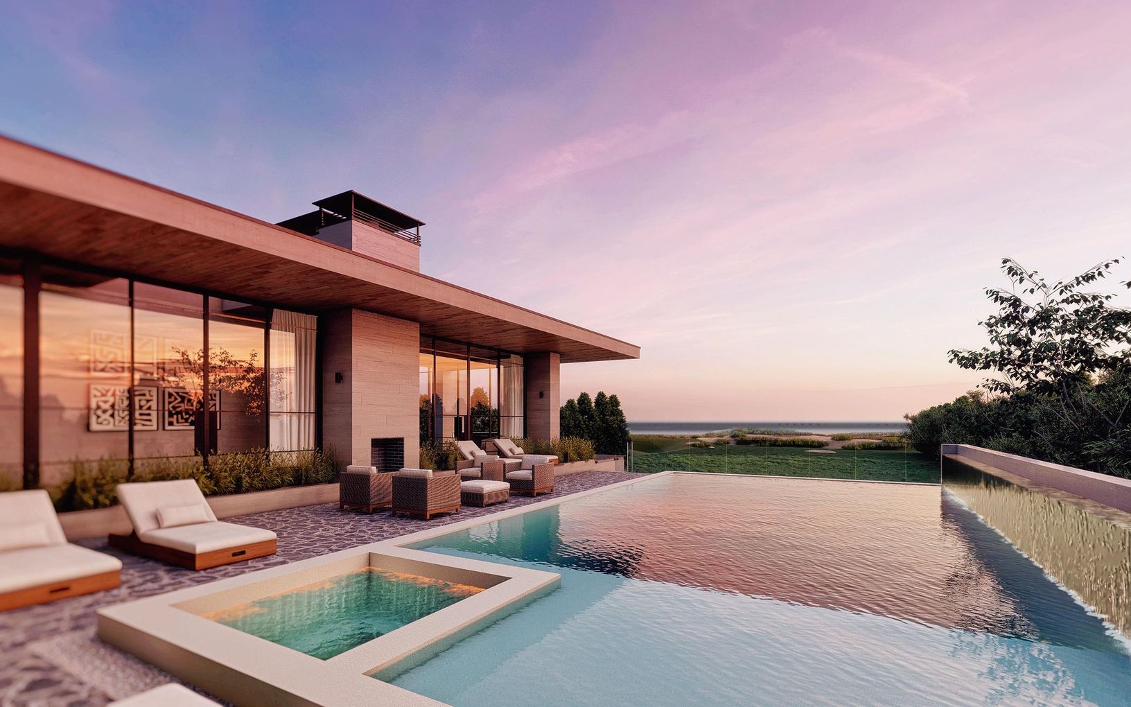 Gunite Pool Rendering of Potential Home