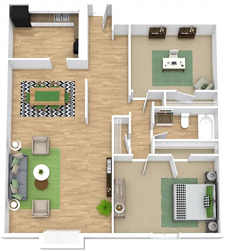 Floor plan B1