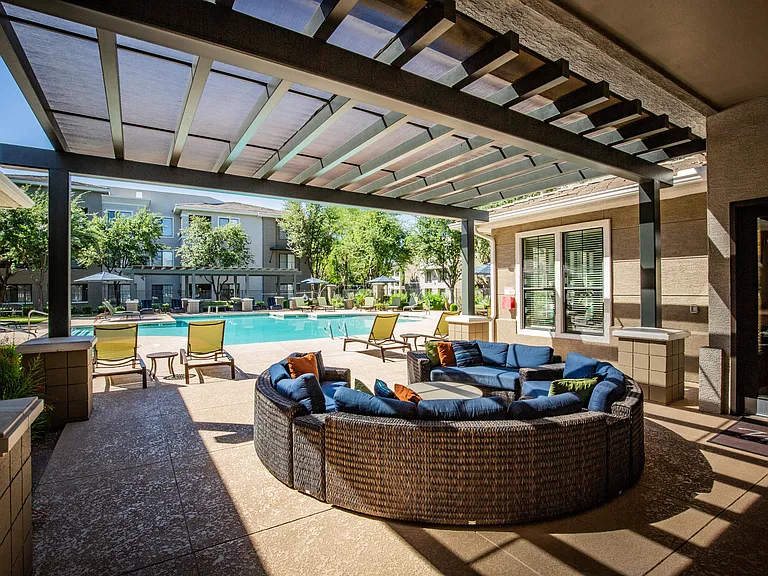 Poolside Ramadas with WiFi Access
