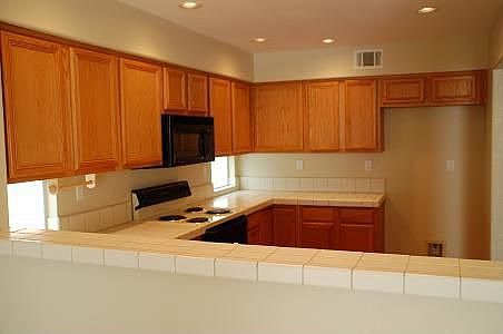 Kitchen seen from dining room