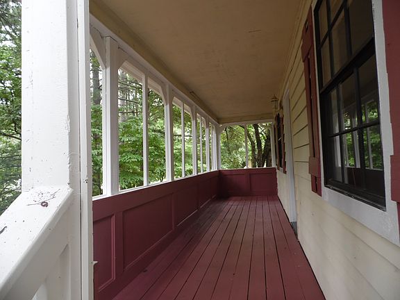 Covered front porch