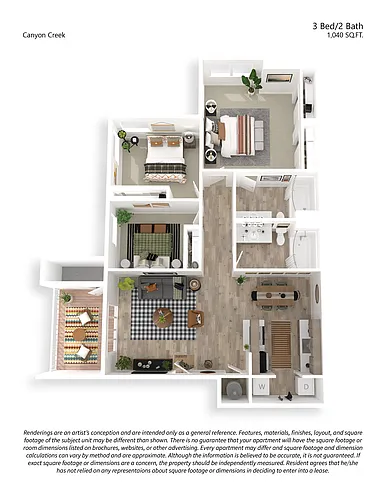 Floor plan 3x2 Premium A