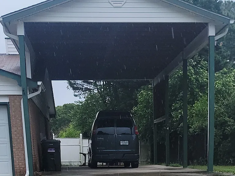 RV/Camper covered storage
