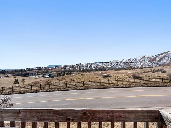 View from the upstairs balcony