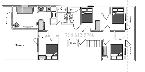 Rented by J Misrahi Realty Corp