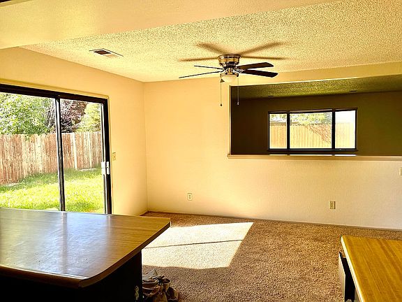 Dining room with access.