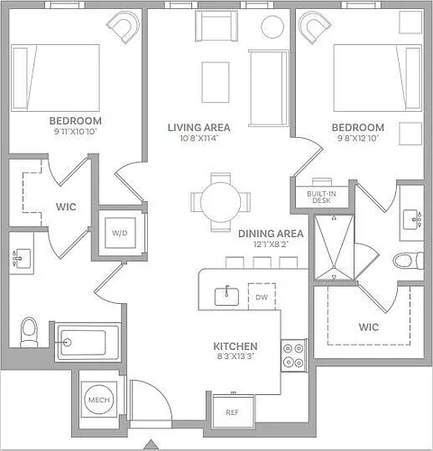 Floor plan B1