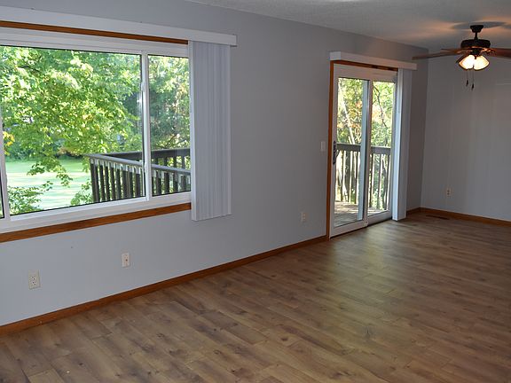 Brand New fabulous wood floors in living room and dining are