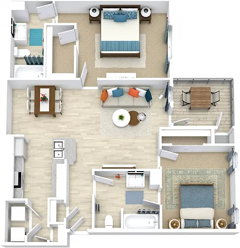 Floor plan B3